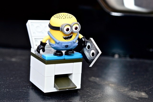 minion photocopying himself